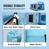 VEVOR Inflatable Paint Booth, 20x10x8ft Inflatable Spray Booth, High Powerful 480W+750W Blowers Spray Booth Tent, Car Paint Tent Air Filter System for