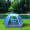 3-4 Person Automatic Family Tent Instant Pop Up Waterproof for Camping Hiking Travel Outdoor Activities